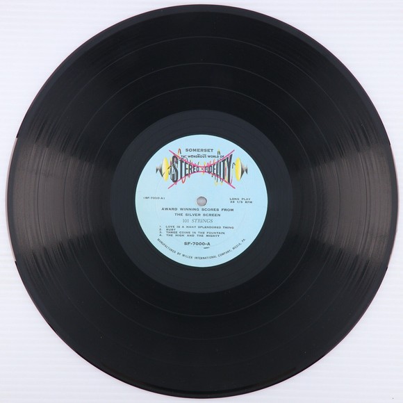 101 Strings – Award Winning Scores From The Silver Screen 1958 LP Record SF-7000 - Picture 10 of 16